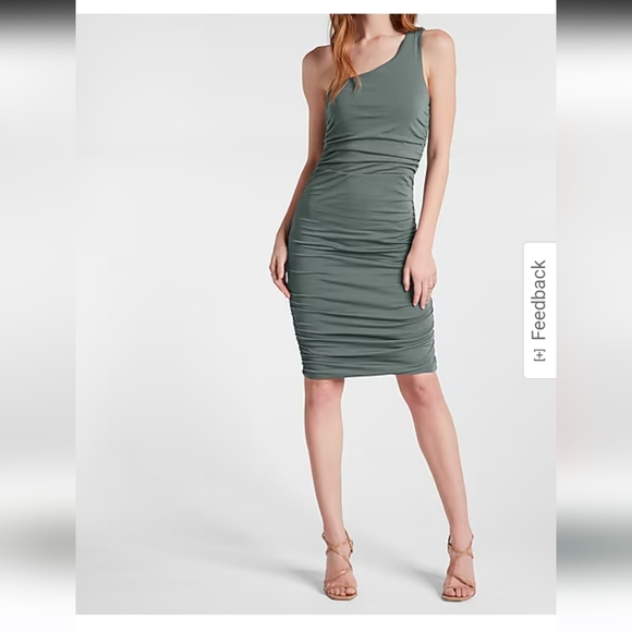 Express One Shoulder Dress NWT - Picture 3 of 7